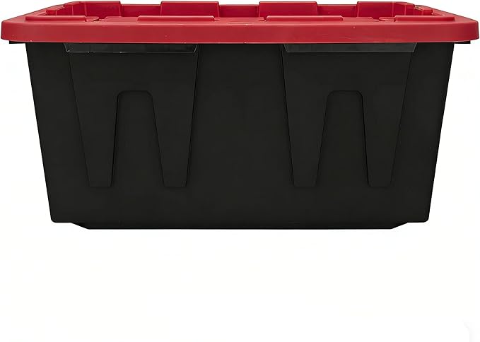 4-Pack Heavy Duty 27 Gallon Plastic Storage Bins - Image 2