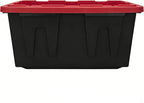 4-Pack Heavy Duty 27 Gallon Plastic Storage Bins - Image 2