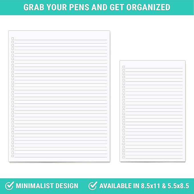 321Done Checklist Notepad Planning Pad - Image 5
