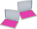 2 Pack Metal Case Stamp Pad Medium Size by ZIGEL