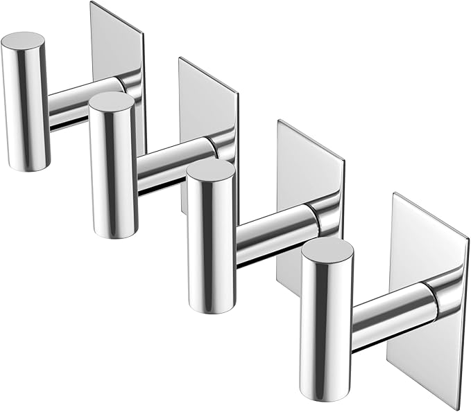 VAEHOLD Wall Towel Hooks, Heavy Duty Sticky Holder Waterproof Towel Hooks - Image 6
