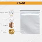 100 Pack 7"x10" Shipping Label Sleeves – Clear Self-Adhesive Packing Slip - Image 7