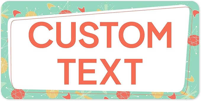 Custom Sign, Custom Street Sign, 11 Font Colors, 13 Font Styles, 4 Hole Options by MySignCenter