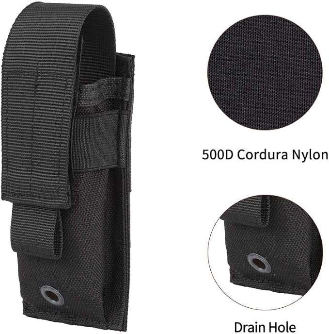 EXCELLENT ELITE SPANKER Molle Single/Double Pistol Mag Pouch Tactical Magazine - Image 3