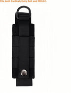 Tactical Flashlight Holster MOLLE Torch Holder MK4 OC/Mace Pepper Spray - Image 4