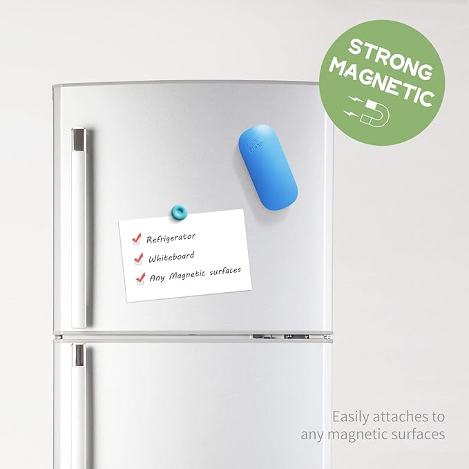 CLICK CLEAN Replaceable Dry Erase Board Eraser, 4-in-1 Magnetic Whiteboard - Image 7