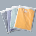 Svaldo Apparel Zip Bags, Frosted Zipper Poly Bags