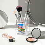 Vgrti It's Okay To Make Mistakes Acrylic Cosmetic Pencil Pen Holder Cup - Image 3