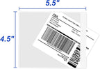 9527 Product 4.5" x 5.5" Clear Adhesive Top Loading Packing List/Shipping Label - Image 3