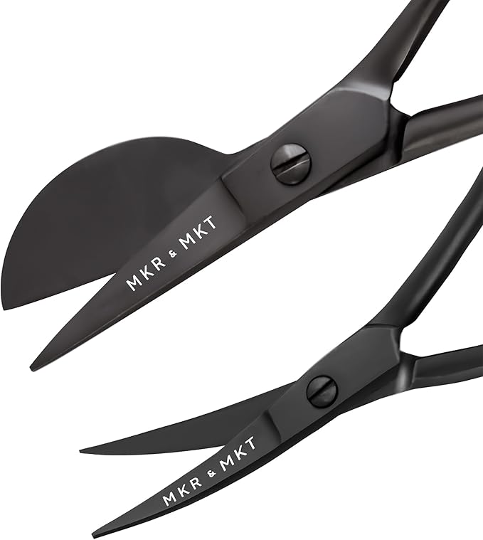 MAKER AND MARKET Small Embroidery 4.5 Inch Scissors Set of 2 Kit - Image 7