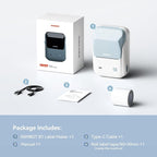 NIIMBOT B1 Label Maker with Tapes, 2 Inch Portable Thermal Label Printer - Image 8