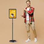 Newzueby Pedestal Floor Stand Sign Holder - Image 6