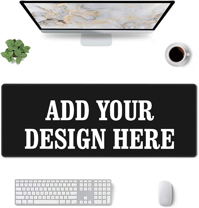 OHORTEB Custom Mouse Pad with Photo, Personalized Image Text Laptop Desk Mat - Image 9