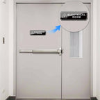 Electrical Room Door Sign for Business，Self-Adhesive Durable Modern Electrical - Image 5