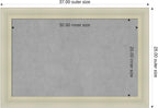 Amanti Art Silver Framed Magnetic Board 25x37 Large Vision Board - Image 2