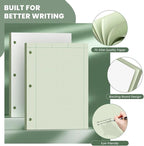 Engineering Paper 8.5 x 11, 3 Pack Engineering Notebook, 5x5 Quad Ruled - Image 3