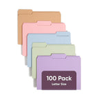 Smead Standard File Folders, 1/3-Cut Tabs, Letter Size by SMEAD