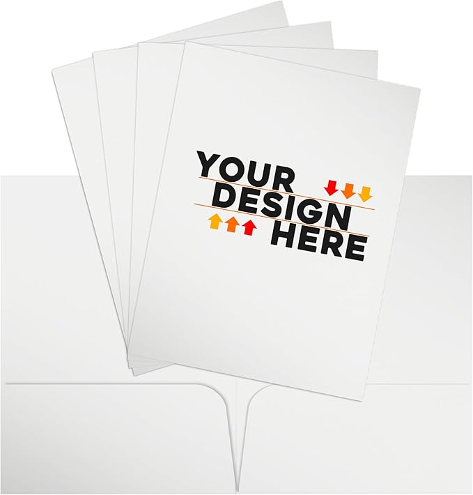 JAM PAPER Custom Printed Semi-Gloss Folders by JAMPaper