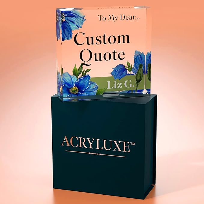 Custom Acrylic Sign Personalized, Custom Desk Name Plate, 18 Styles, - Image 3