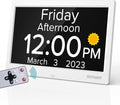 10.1 inch digital alarm clock with date and, main product view