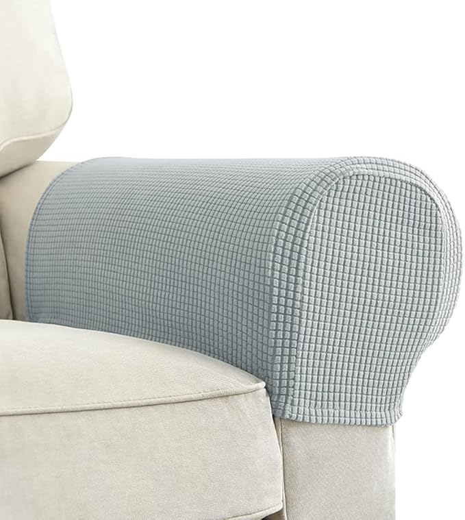 Chaexii Premium Polyester Sofa Arm Cover, Scratch Resistant Protector Covers by Chaexii