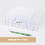OMISTAR 100PCS Pen Gift Box, Acrylic Clear Pen Gift Box - Image 5