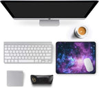 Auhoahsil Mouse Pad, 12 x 10 in Galaxy Theme Computer Mouse Pad - Image 3