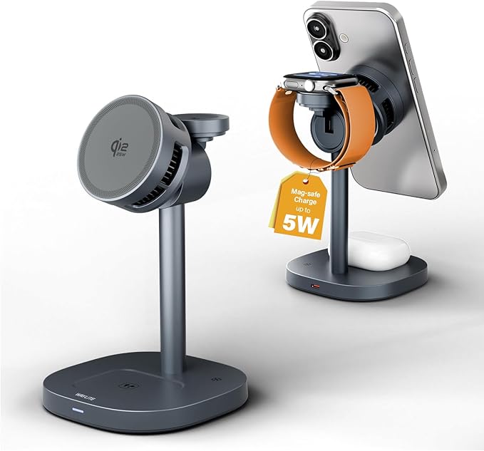 25W Qi2.2 Fast Wireless Charger Stand by WAYLITEWirelessCharger