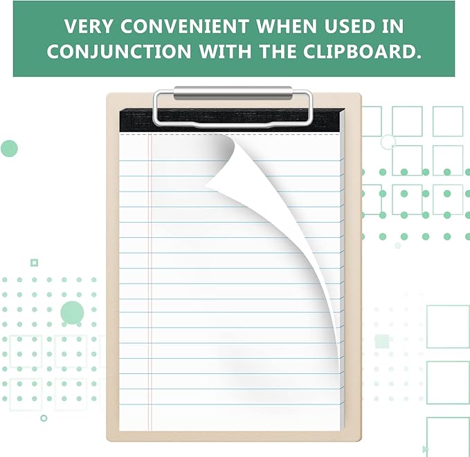 10 Pads Legal Pads 4x6 Inch Lined Ruled Perforated Writing Pad Small Notepads - Image 4