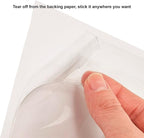 Clear Adhesive 3" x 5" Index Card Pockets - Image 5