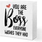 Boss Gifts for Women Man Leadership Gifts, Thank You Gifts Office Decor by Unknown