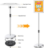RedChili Adjustable Sign Holder Stand - Image 8