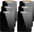 Sooez Plastic Clipboard with Pen Holder, Clip Boards 8.5x11 with Low Profile by Sooez