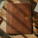 Leather Village Leather Portfolio Organizer - Image 7