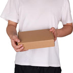 PHAREGE 9x6x2 Inch Shipping Boxes 15 Pack Brown, Tab Lock Tuck Top Mailer Boxes - Image 4