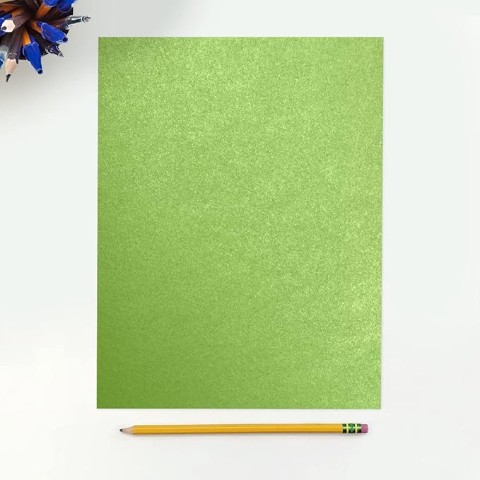 LUXPaper 8.5" x 11" Cardstock | Letter Size | Fairway Metallic | 105lb. Cover | - Image 3