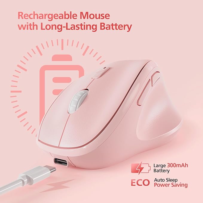 Micropack Wireless Bluetooth Mouse Ergonomic Vertical - Image 4