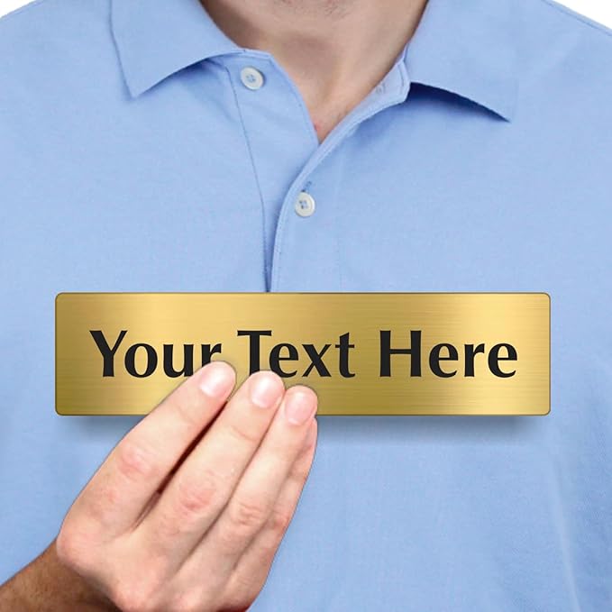SmartSign Custom Brass Sign - Image 2