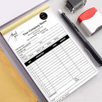 Custom Carbonless Sales Invoice Form Books - Image 3