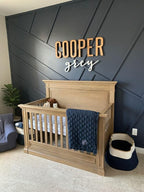 Personalized Wooden Name Sign for Nursery - Image 3