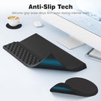 Ospelelf Ergonomic Mouse Pad and Keyboard Stand Wrist Rest Set, Memory Foam - Image 5