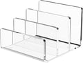 Richboom Acrylic File Sorter, 8.5"x6.3"x6.2", Upright File Organizer by Richboom
