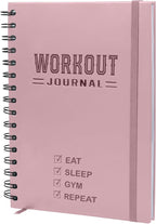 Nextnoid Hardcover Workout Planner Fitness Journal by Nextnoid