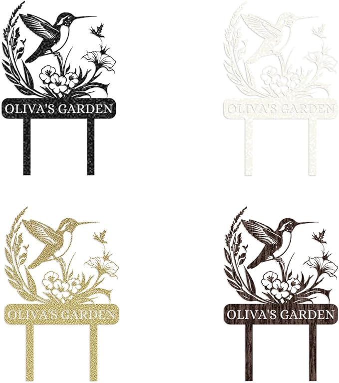Personalized Garden Signs | Custom Bird Garden Stake Metal Sign | Metal Signs - Image 6