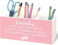 URLLUAE Leadership Gifts Wooden Pen Pencil Holder by Unknown