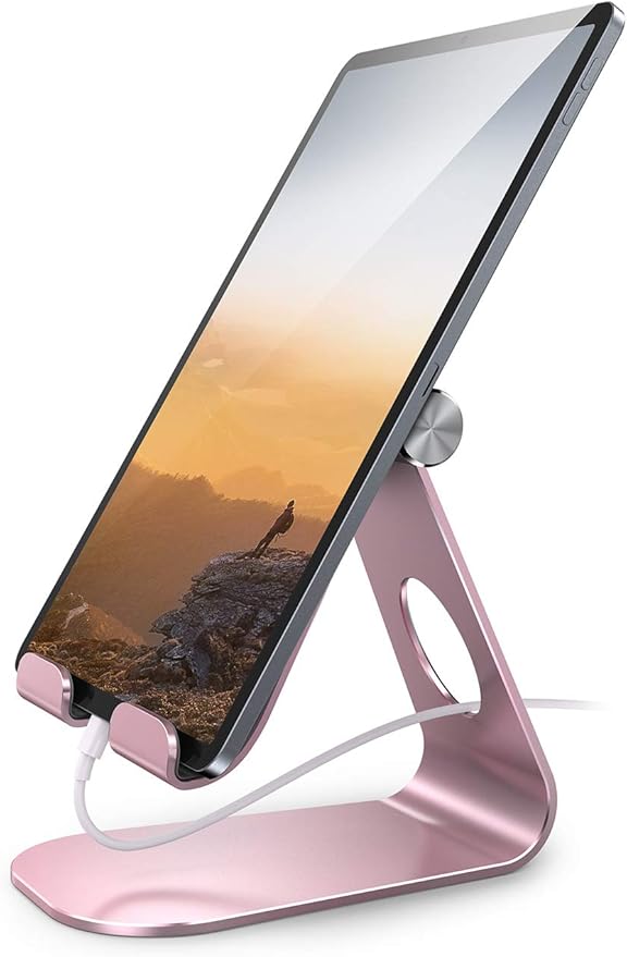 Lamicall Tablet Stand, Adjustable Tablet Holder by Lamicall