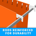 Extra Capacity Hanging File Folders, RAZCC 30 Pack Letter Size Reinforced - Image 5