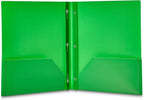 Amazon Basics Heavy Duty Colorful Plastic Folders - Image 3