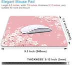 IMAYONDIA Cute Pink Mouse Pad, Floral Flowers Mouse Pad, Sakura Cherry Blossom - Image 2