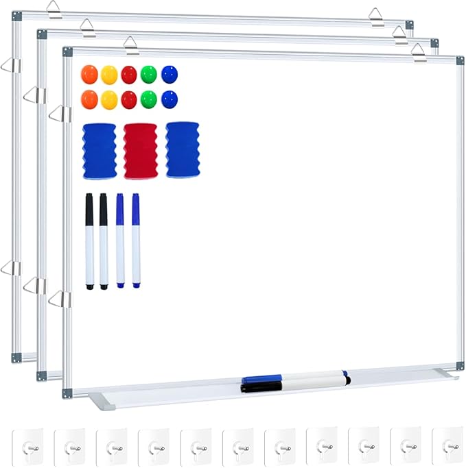 H-Qprobd White Board Dry Erase Whiteboard by H-Qprobd